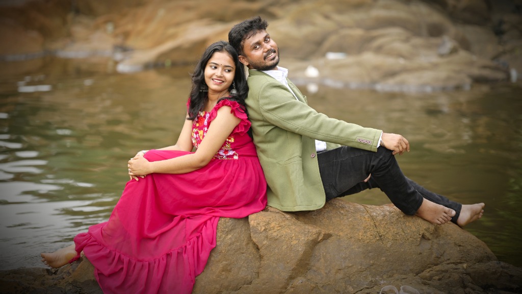Rahul and Antara By the Water